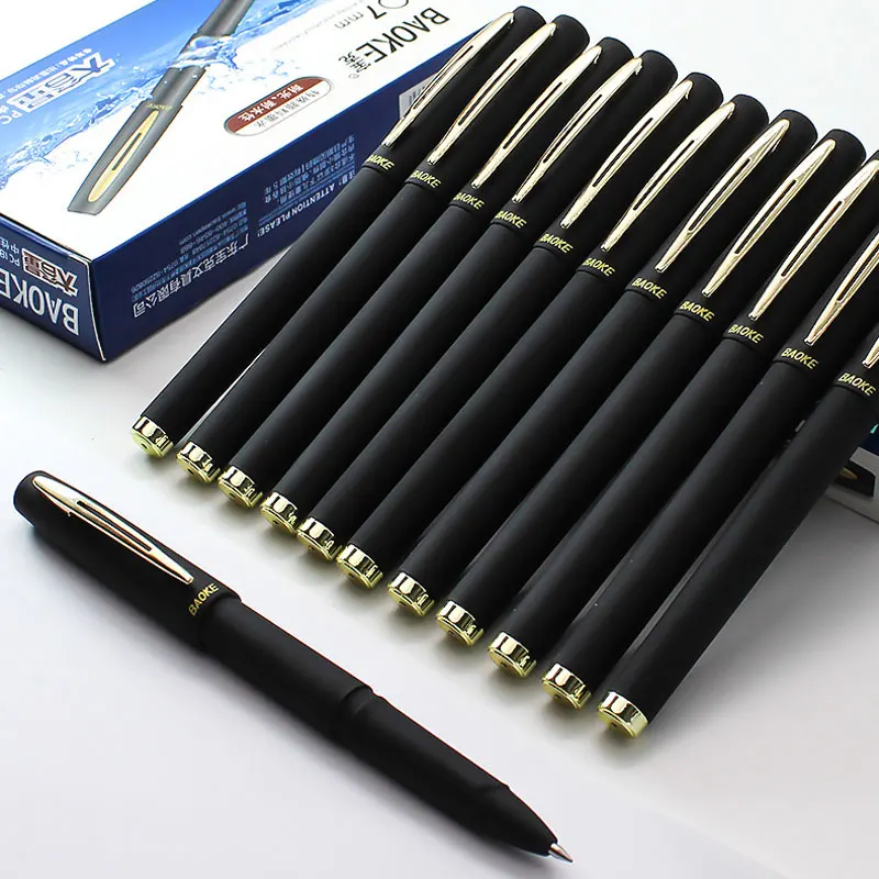 Stationery Supplies Business - 0.5/0.7/1.0mm 대용량 사무실 비즈니스 젤 펜