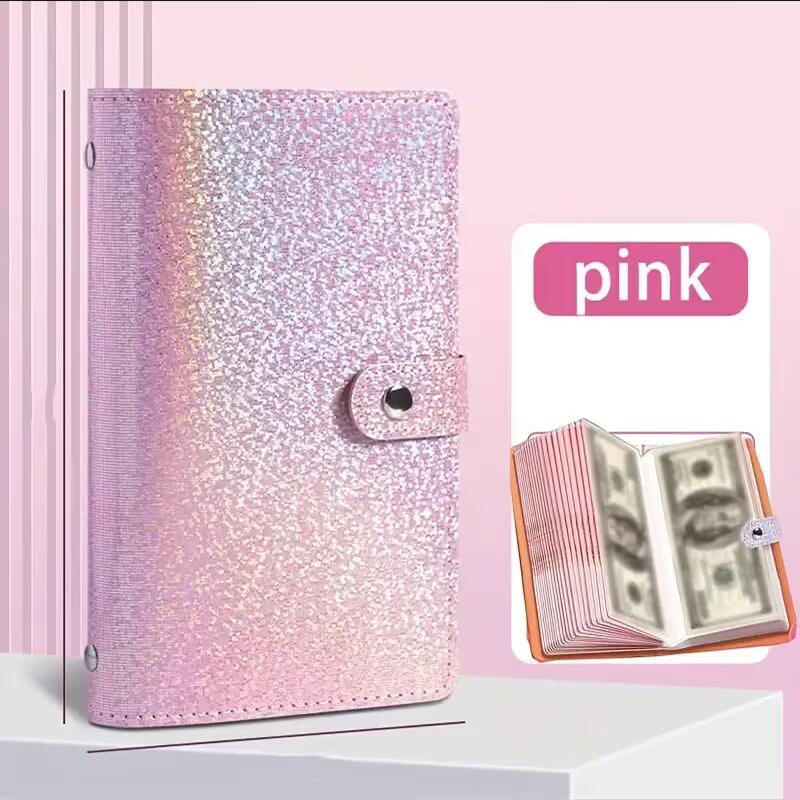 Planner Weekly Budget - 부드러운 가죽 바인더 예산 플래너 현금