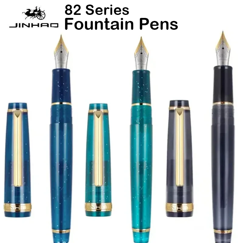 Stationery Supplies Business - Jinhao 82 만년필 럭셔리 투명 펜