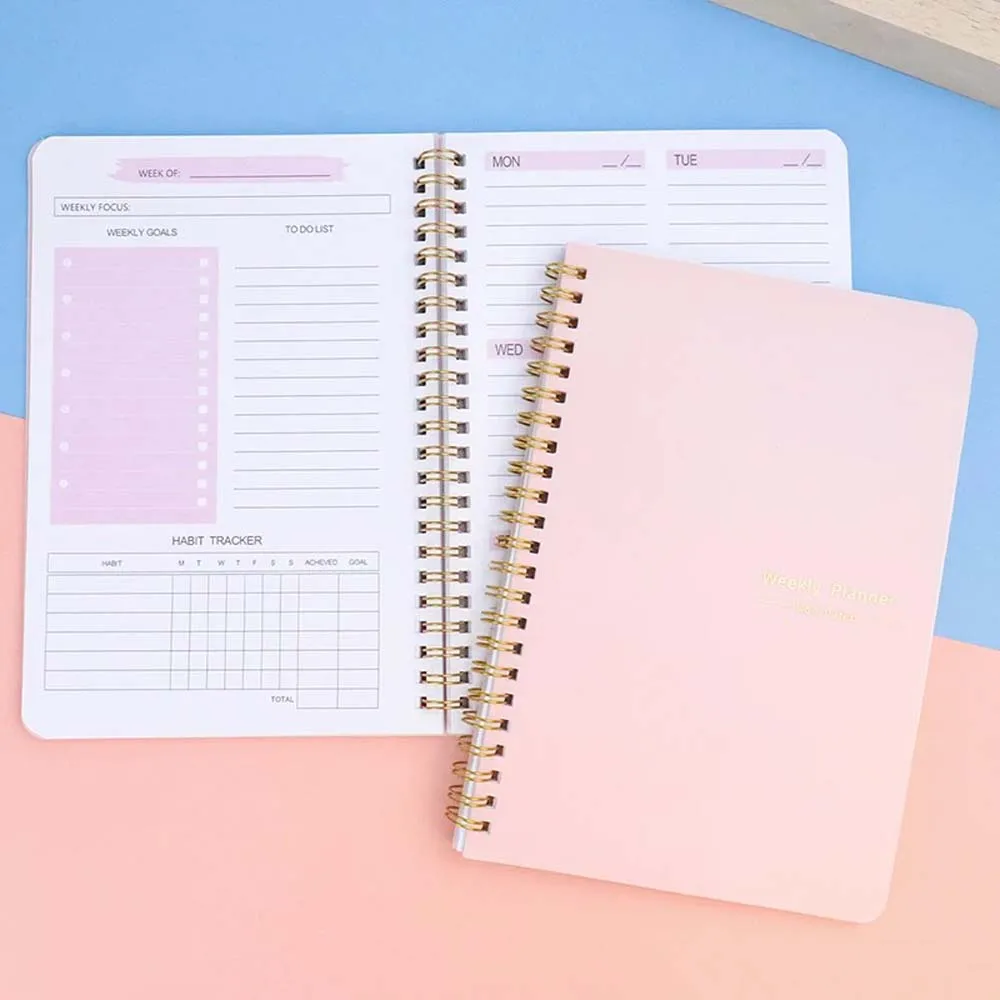 A5 위클리 플래너 코일 데일리 플래너 심플하고 스타일 - Planner Weekly Budget 리뷰 및 가격