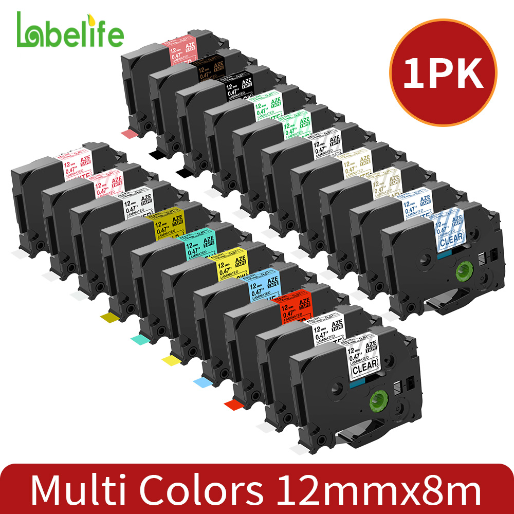 적층 라벨 테이프 12mm tze 테이프와 호환 가능  - Label Printer Tape 리뷰 및 가격