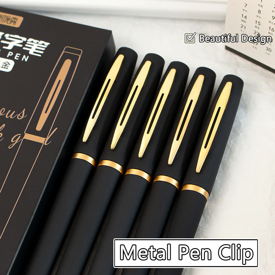 5 개/갑 대용량 젤 펜 0.5/0.7/1.0mm 팁  - Stationery Supplies Business 리뷰 및 가격