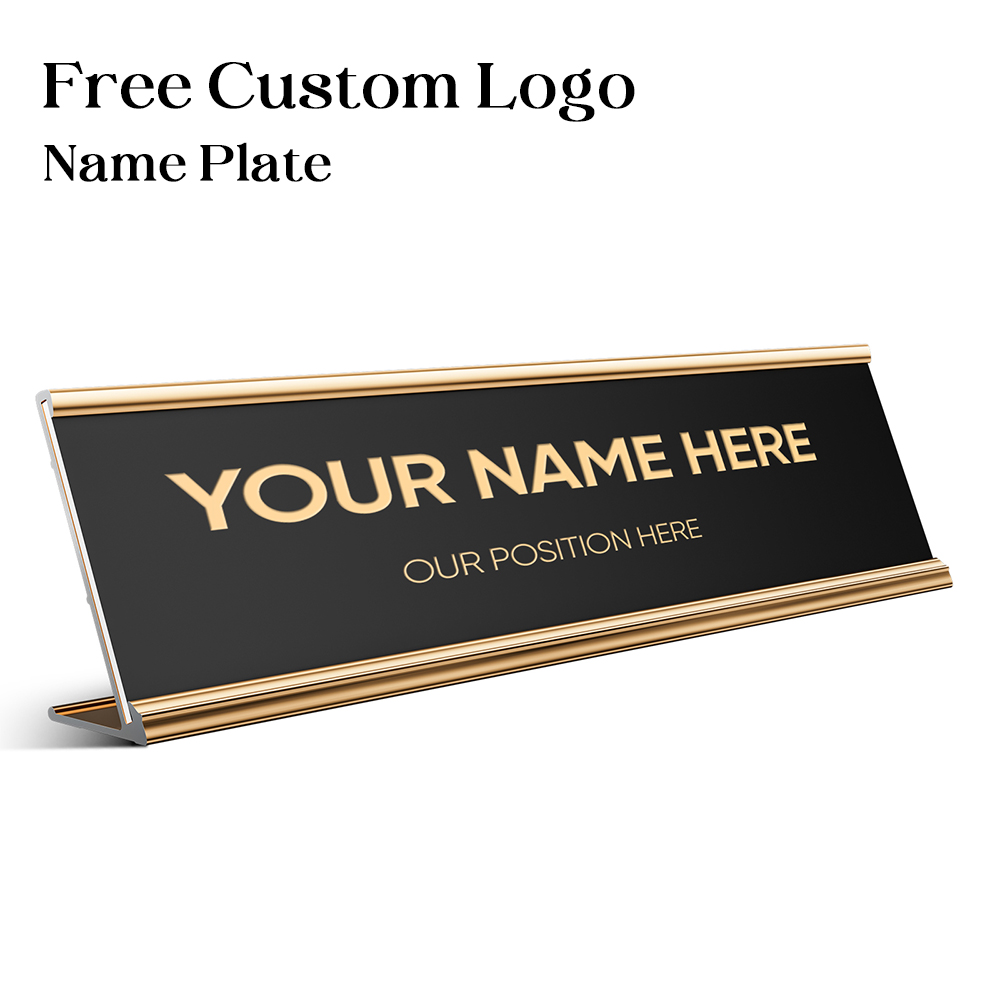 무료 맞춤형 사무실 명판 알루미늄 인쇄 사무실 책상 명 - Desk Name Plate 리뷰 및 가격