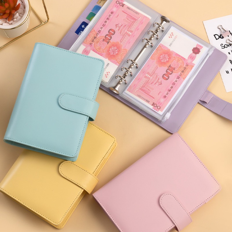 A6 PU 가죽 예산 바인더 현금 봉투 포켓 지퍼 작은 - Planner Weekly Budget 리뷰 및 가격
