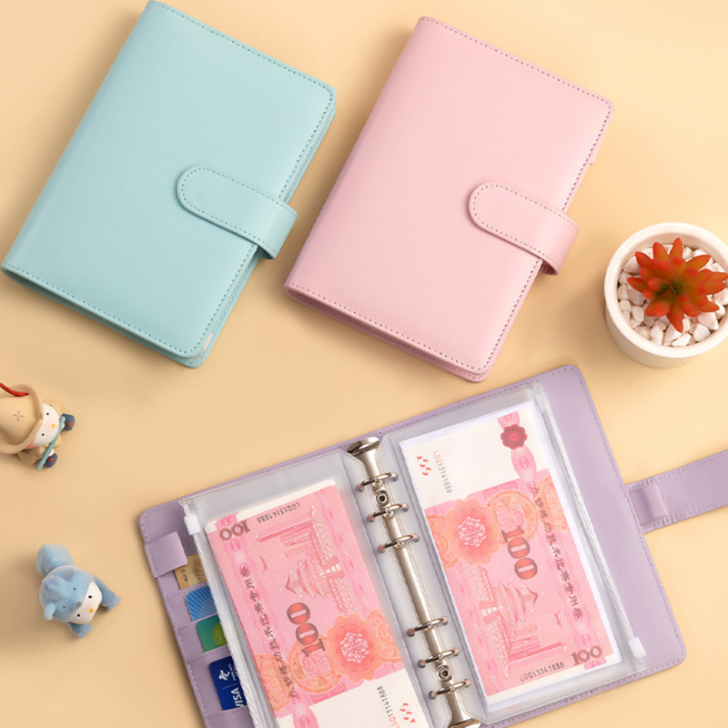 A6 PU 가죽 예산 바인더 현금 봉투 포켓 지퍼 작은 - Planner Weekly Budget 리뷰 및 가격