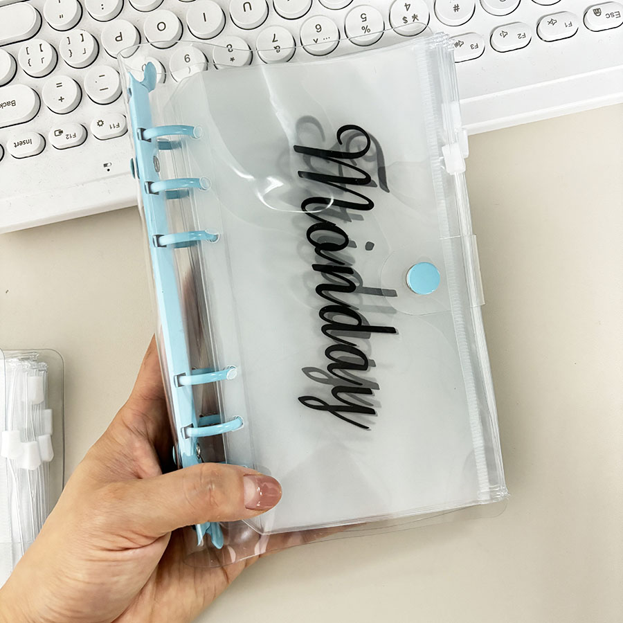 SKYSONIC 1 세트 A6 마카롱 바인더 예산 플래 - Planner Weekly Budget 리뷰 및 가격