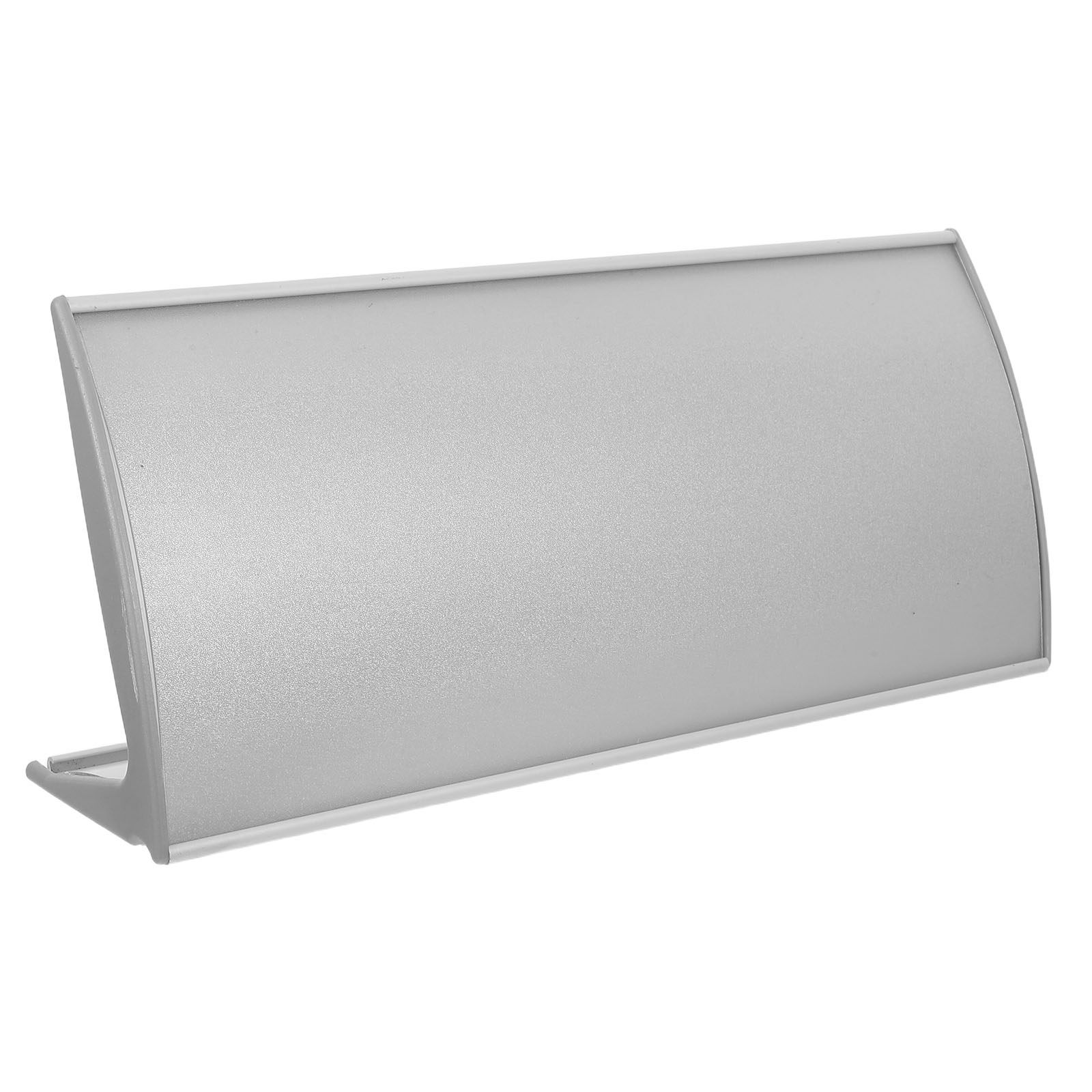 알루미늄 합금 L자형 데스크 명찰 홀더 곡선형 빈 사무 - Desk Name Plate 리뷰 및 가격