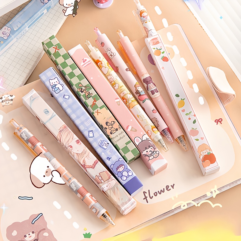 블라인드 박스에 담긴 10개의 싱글 젤 펜, 학생, 사 - Stationery Supplies Business 리뷰 및 가격